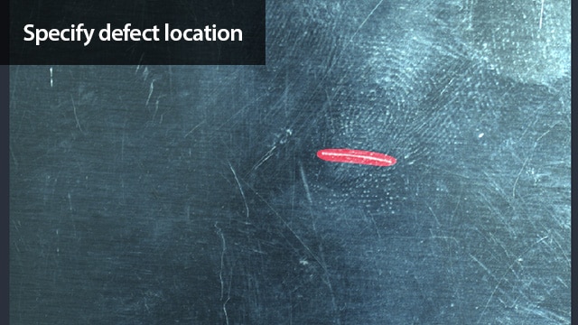 Specify defect location
