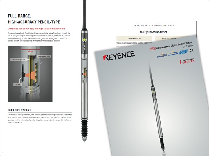 GT2 Series High-Accuracy Digital Contact Sensor (Pencil type) Catalogue (English)