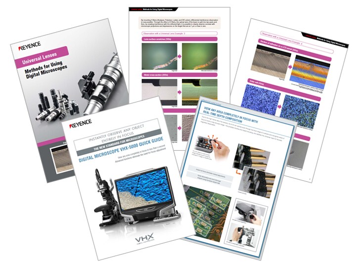 VHX-5000 Series Digital Microscope Quick Guide (English)