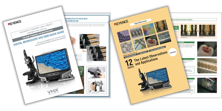 VHX-5000 Series Digital Microscope Quick Guide (English)