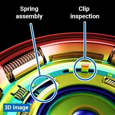 [3D image] Spring Assembly / Clip inspection