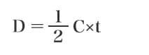 D: Paint thickness   C: Speed of sound in the coating* (m/s)   t: Measured round-trip transit time (s)