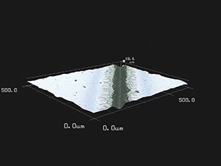 Structure check, height colour map display, and 3D shape measurement using a 3D image