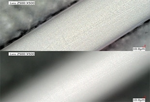 Observation and Measurement of Hollow Fibres Using Digital Microscopes