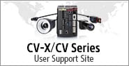 CV-X/CV Series User Support Site