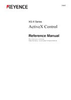 XG-X Series ActiveX control Reference Manual