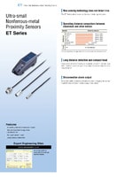 ET Series Suter small proximity sensors for non magnetic metals Catalogue