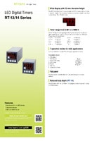 RT-13/14 LED Timer Catalogue