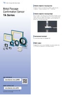 TA Series Metal Passage Confirmation Sensor Catalogue