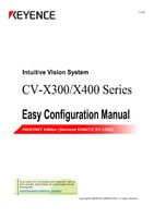 CV-X300/X400 Series Easy Setup Guide For PROFINET (Siemens: SIMATIC S7-1200)