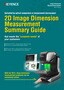 IM-X Series 2D Image Dimension Measurement Summary Guide