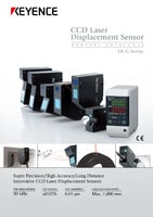 LK-G3000 Series High-speed, High-accuracy CCD Laser Displacement Sensor Catalogue
