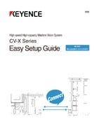 CV-X Series Easy Setup Guide RS-232C Non-procedural communication (English)