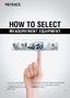 How To Select Measurement Equipment Displacement Sensors/Measurement Systems