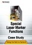 Special Laser Marker Functions, Case Study [Using The Built-In Camera]