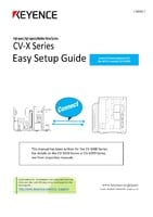 CV-X Series Easy Setup Guide Control/Communication I/O (CV-X400) (English)