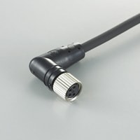 OP-85497 - Connector Cable M8 L-shaped 2-m PVC