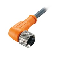 OP-87278 - Connector Cable M12 L-shaped 10-m PUR