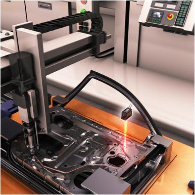 Detecting the application of liquid adhesive
